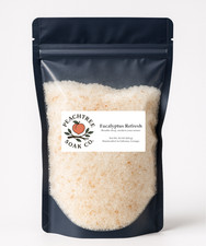 Eucalyptus Bath Soak - Epsom  Dead Sea Salt Blend - Relaxing Auromatherapy