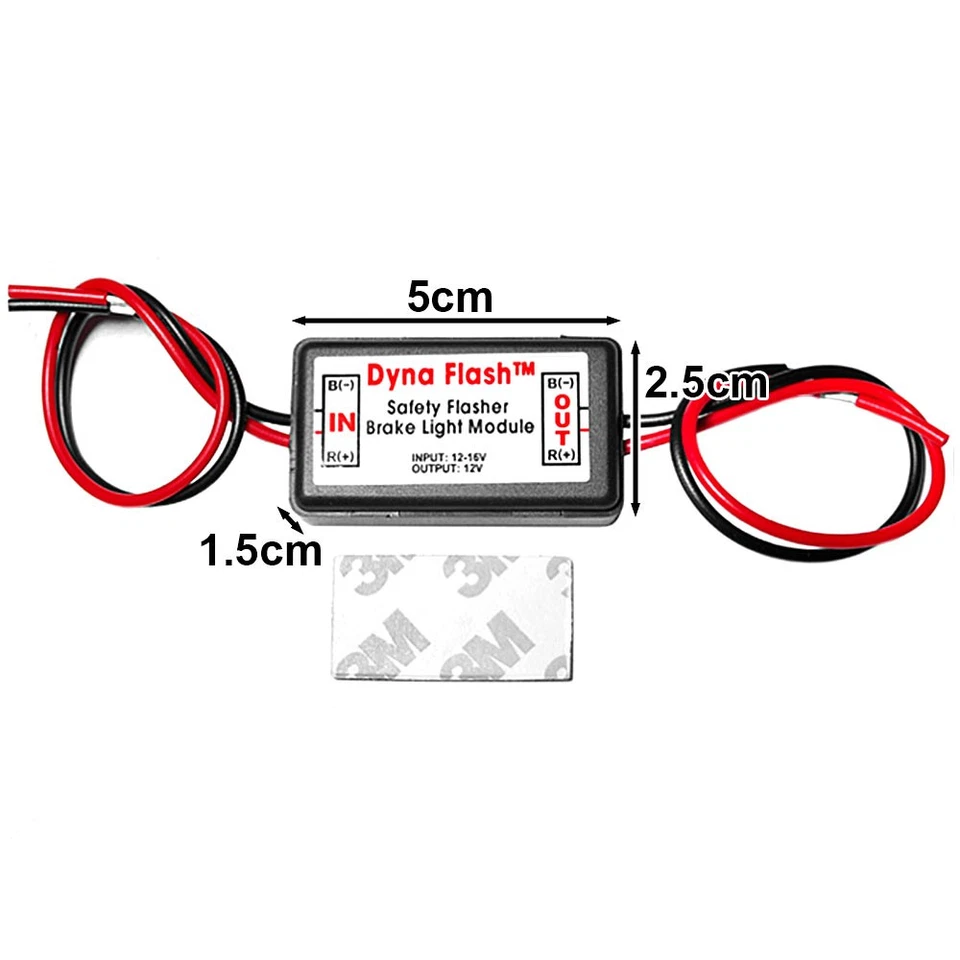 Luz trasera de freno flash luz de alerta trasera para Yamaha YZF R1 R1S R6 R6S 600R Foto 4 de 4
