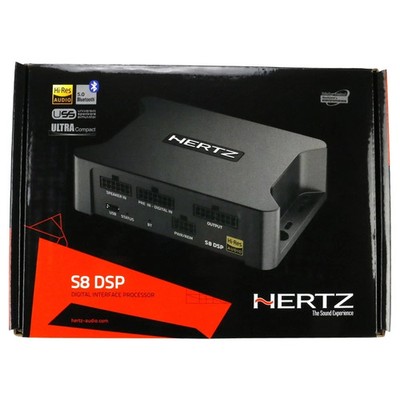 Hertz S8 DSP Hi-Res Compact Car Audio 32-Bit Digital Sound Processor SP 4.900