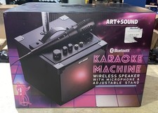 Art  Sound Karaoke Machine Speaker - Rechargeable Portable LED Bluetooth