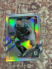2021 Topps Chrome Sean Murphy ‘Gold Cup’ Refractor #55 Oakland Athletics (Y)