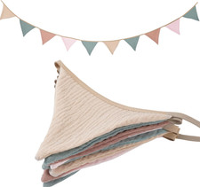 Pennant Banner Bunting Flags Multicolor, Garl...