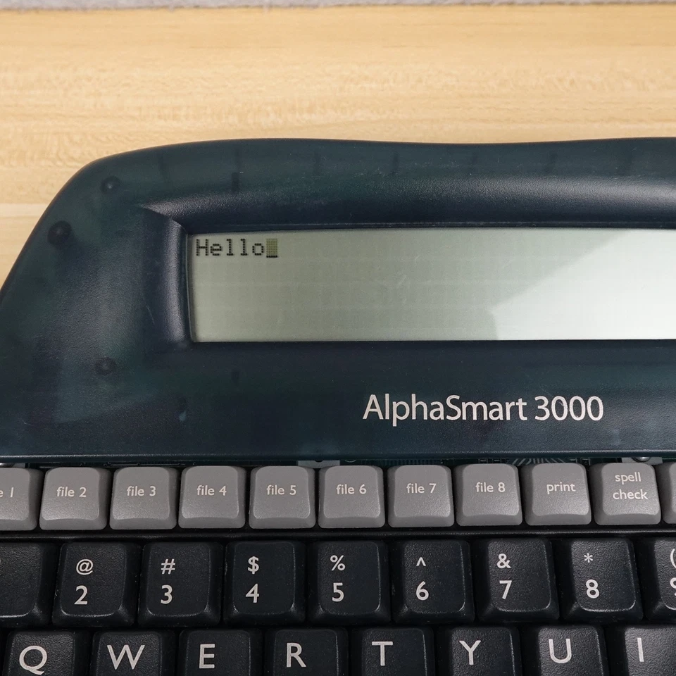 Alphasmart 3000 Electronic Word Processor Portable Keyboard Tested Vintage - Image 2 of 4