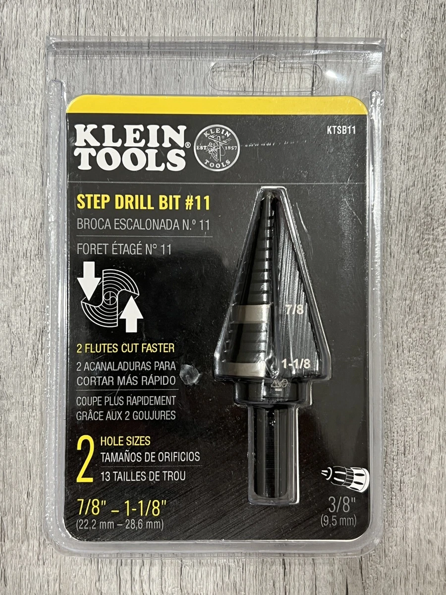 Klein tools outlet step drill bit
