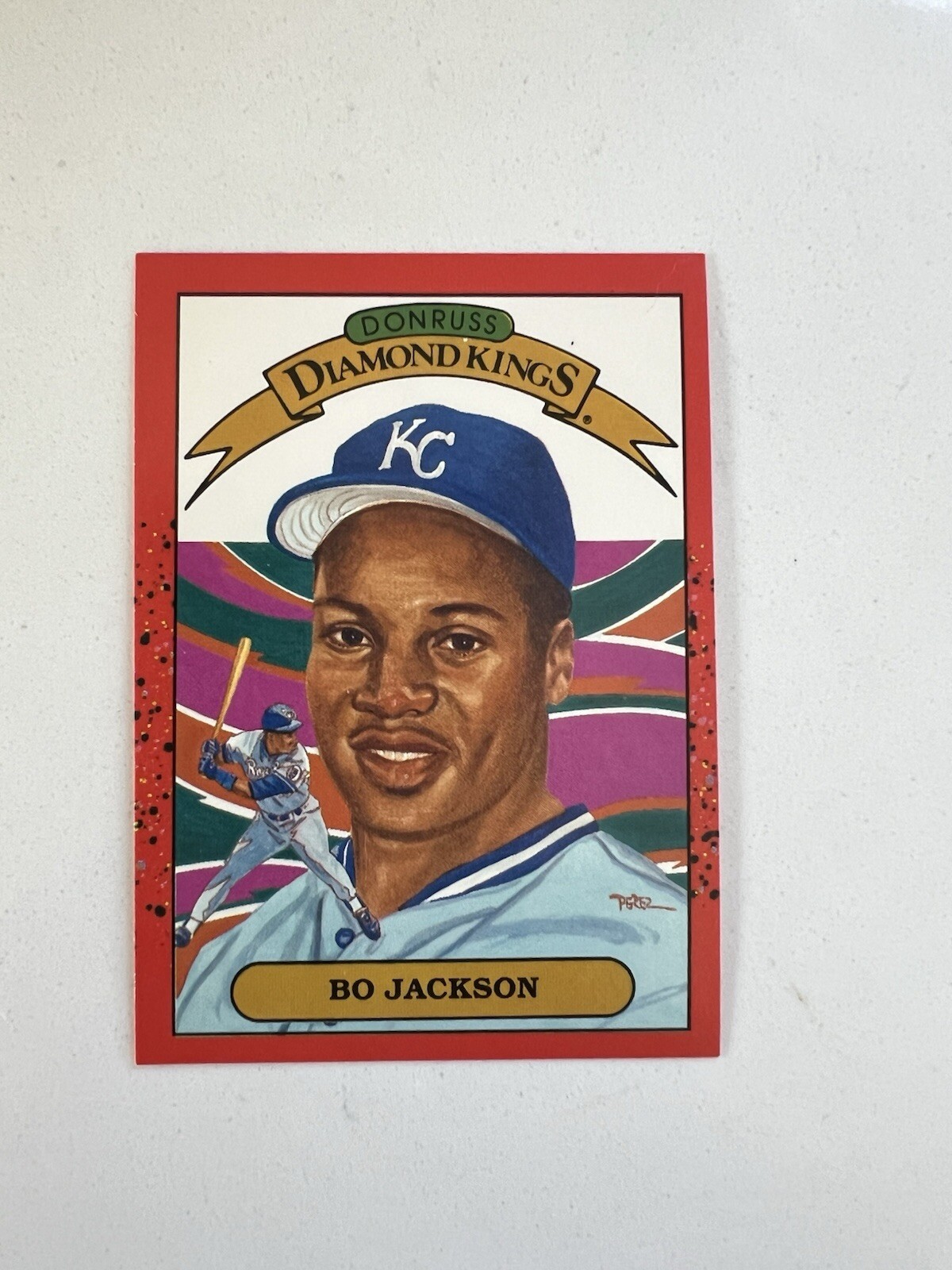 1990 Donruss - Diamond Kings #1 Bo Jackson
