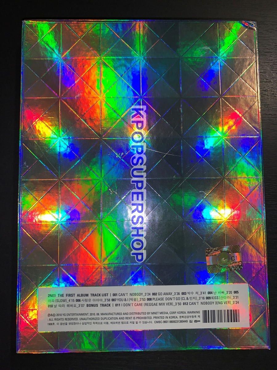 2NE1 1st Full Length Album To Anyone CD Photobook Good Condition