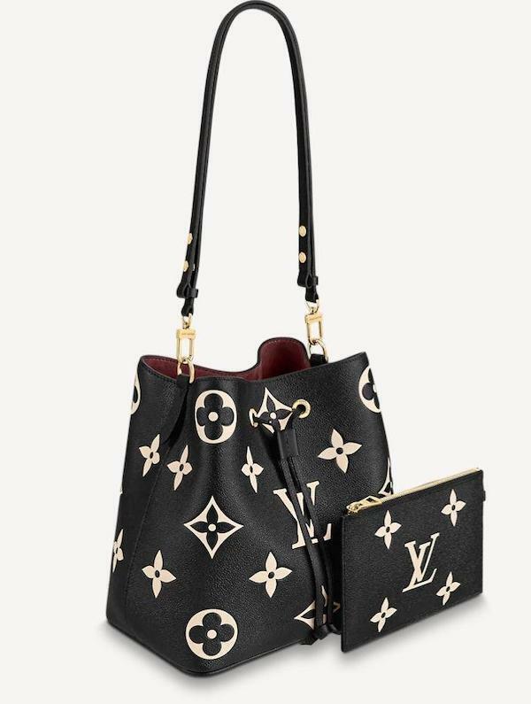 Louis Vuitton Black Monogram Canvas NeoNoe Bag