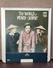 RCA CED VIDEODISC - THE WORLD OF HENRY ORIENT with Peter Sellers - Tested