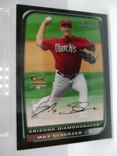 2008 Bowman Draft #BDP33 Max Scherzer RC DBACKS