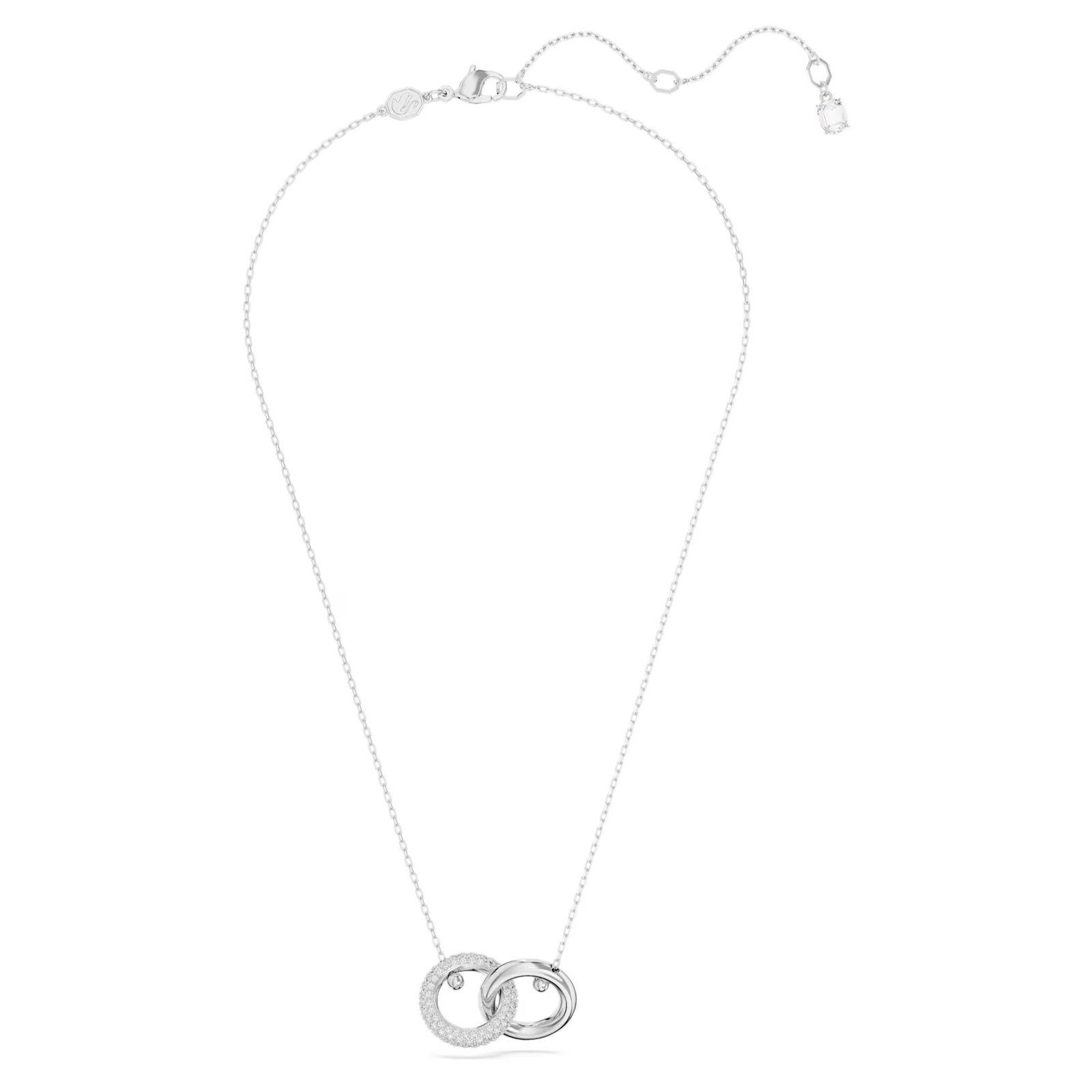 New Dextera pendant Interlocking loop, White, Rho… - image 3