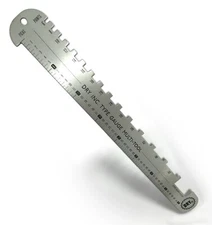 Type Gauge Multi-Tool - Letterpress type measuring ruler