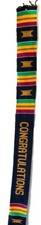 Traditional Kente Handwoven Sash Black Celebrations Edition 