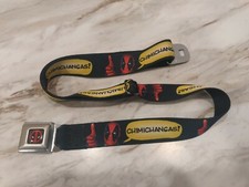 Buckle-Down Belt Deadpool Chimichangas Thumbs Up