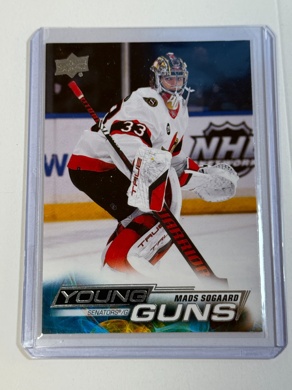 2022-23 Upper Deck Young Guns #245 Mads Sogaard - Ottawa Senators