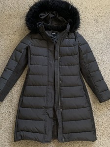 express long puffer coat