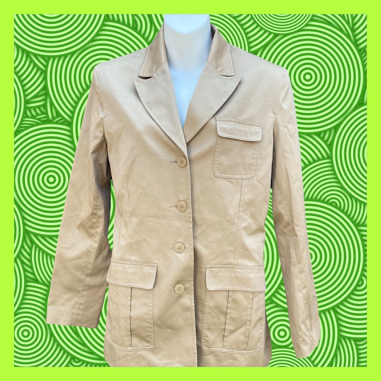 Hennes H\u0026M 10 40 Jacket Blazer Coat 