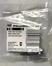GearWrench 80889 1/4" Drive T-30 Stubby Bit Socket