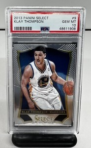 2013 Panini Select KLAY THOMPSON 9 PSA 10 GEM MINT