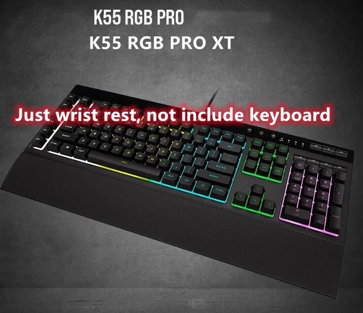 Corsair K55 RGB Keyboard Wrist Rest for K55RGB PRO XT K57 Comfort & Support-image