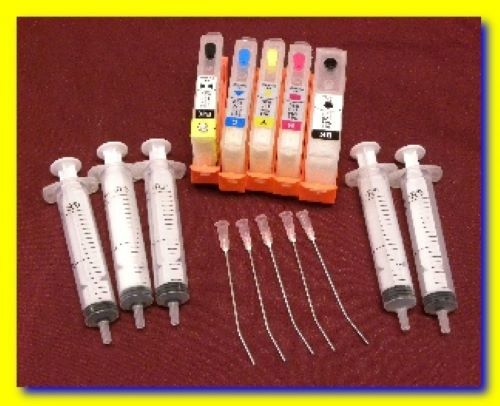 Empty HP 564 XL Refillable Cartridges, 5 Cartridge Set - Picture 1 of 1