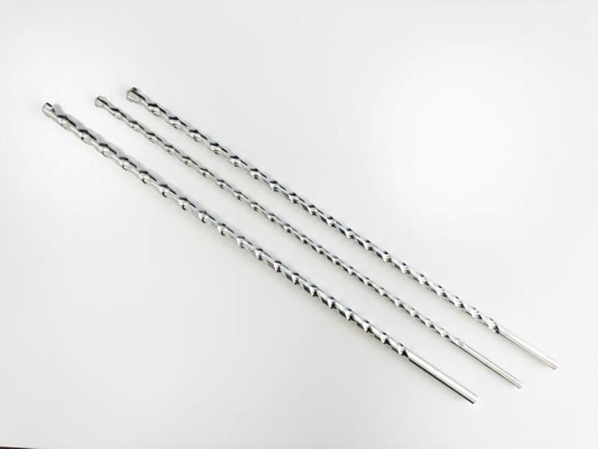 Extra Long Plus Drills 400mm Masonry Drills 8mm, 10mm & 12mm 3 Piece Kit