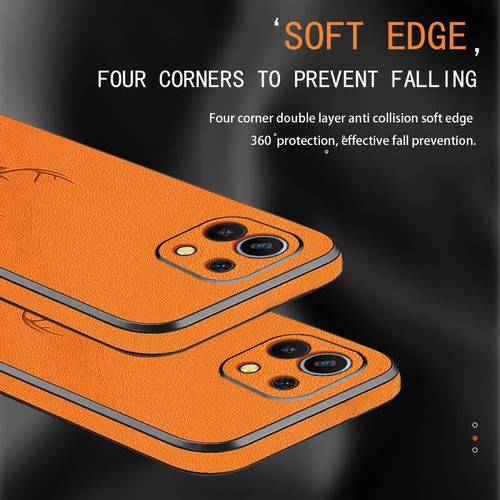 For iPhone 16 15 14 Pro Max 12 11 13 X Elk Deer Leather Silicone Soft Case Cover - Picture 9 of 18