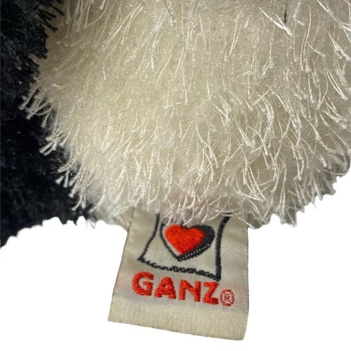 Webkinz Panda Bear Plush Ganz WKS1001 White Black Toy - Picture 7 of 8