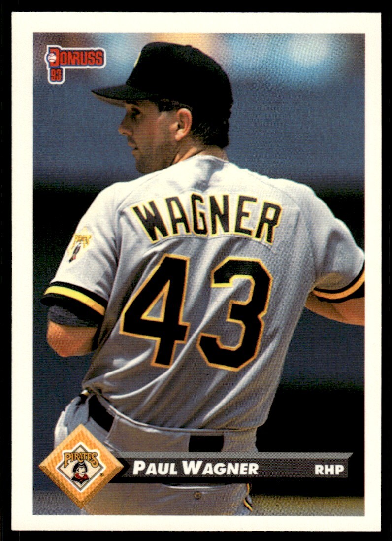 1993 Donruss Baseball Card Paul Wagner Pittsburgh Pirates #334 | eBay