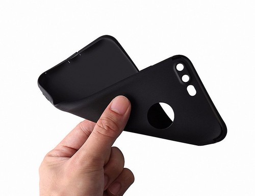 Custodia IN Silicone TPU per Cellulare Apple IPHONE 7 Plus Cover Protettiva Blu - Foto 4 di 5