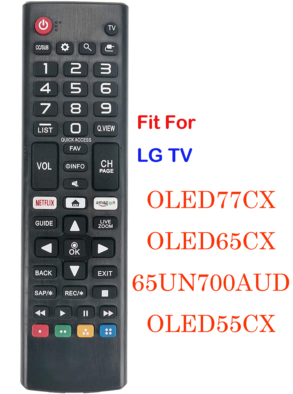 LG Smart TV Replace Remote Control for OLED77CX OLED65CX 65UN700AUD OLED55CX-image