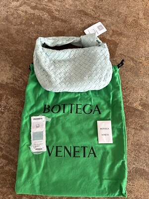 Bottega Veneta Jodie Teen Teal Washed NEU Ohne Rechnung! Geprüfter Artikel!