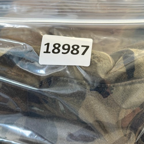 Polo Ralph Lauren Joggers Mens Medium Camo Green Brown Drawstring Tapered Fleece - Picture 12 of 12