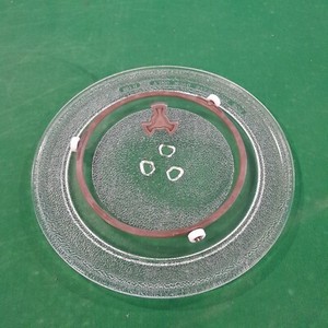 Mikrowelle Backofen Drehtischplatte 24,5CM + Zahnrad + Halterung - GEBRAUCHT