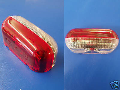 JOKON SPL2010 Side Marker Lamp Light – Chrome Red/White For HYMER 504 Motorhome