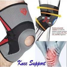 CFR Compression Neoprene Breathable Knee Brace Support Stabilize ACL/LCL Size XL