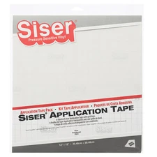 Siser Vinyl Application Tape: 12 x 12 inches, 6 pieces