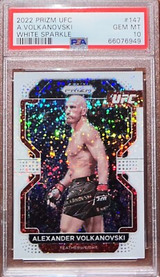 UFC　王者　アレクサンダー・ヴォルカノフスキー　ゴールドカード　psa10 UFC Topps アレクサンダー・ヴォルカノフスキー サインカード