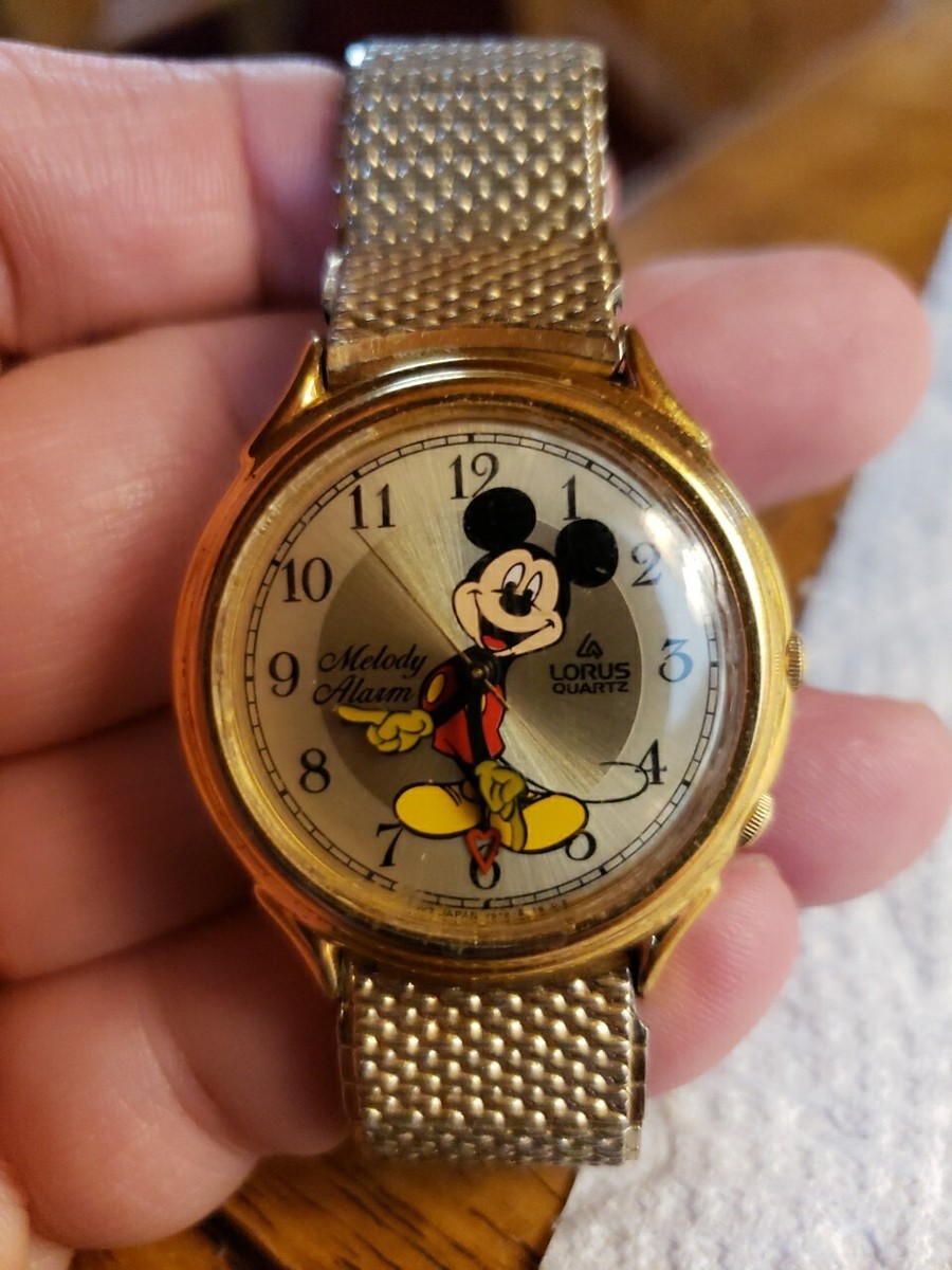 Vintage Mickey Mouse - Lorus Disney Melody Alarm Quartz