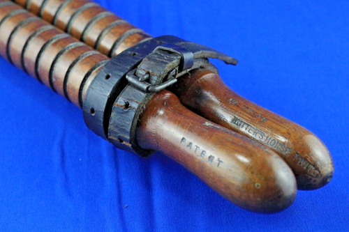 ANTIK 19. Jh. RUTTERPFERD ZUCKEND REITER TIERARZT