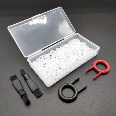 250 Stück dicke 2 mm Gummi-O-Ring-Dämpfer O-Ring Sanitär-Gummi,für Cherry MX Swi