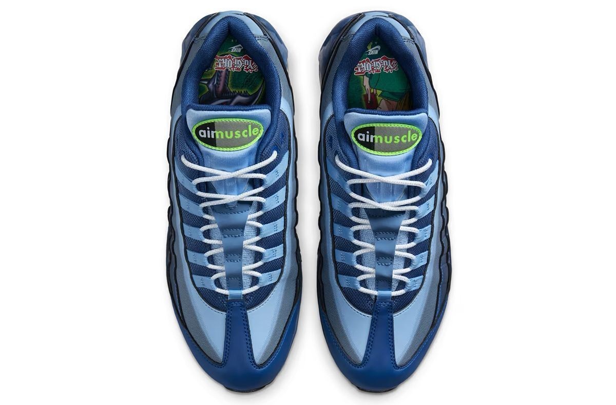 Yu-Gi-Oh x Nike Air Max 95 Air Muscle Joey blue II7404-400 （With