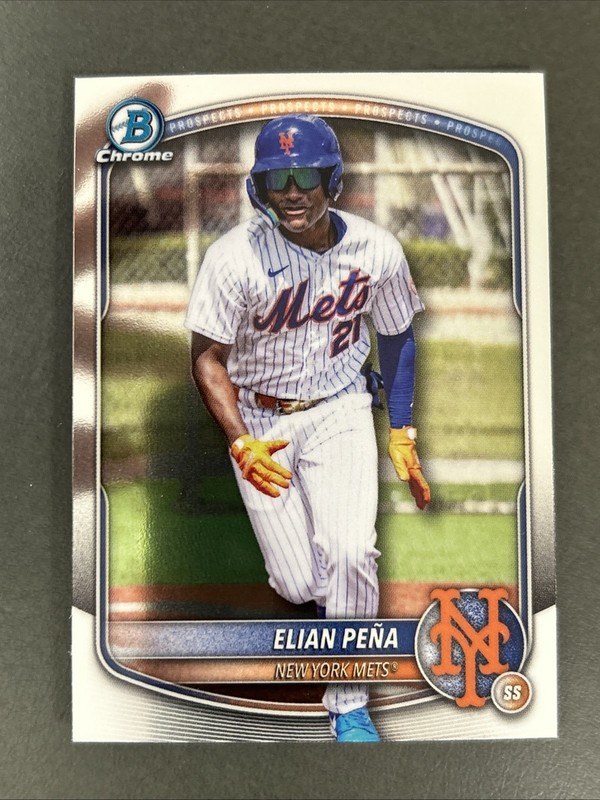 2025 Bowman Draft - Chrome Elian Pena #BDC-115 (RC)