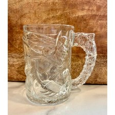 1995 McDonald’s Batman Forever Batman Glass Mug Made in USA DC Comics