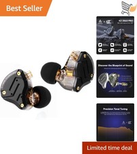 In Ear Monitor Wired Earbuds 4BA 1DD Hybrid High Fidelity Noise Isolating