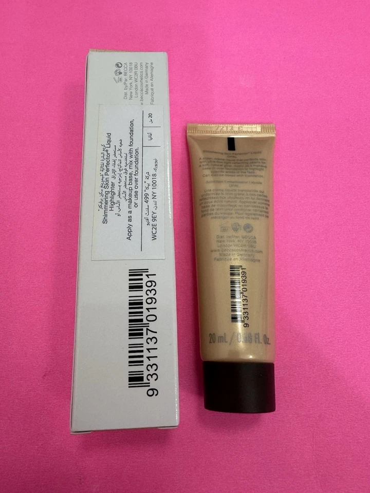 Perfeccionador de piel brillante BECCA tamaño completo OPAL 0,68 fl. oz. Tamaño Completo NUEVO EN CAJA Foto 2 de 4