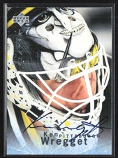 Ken Wregget 1995-96 Upper Deck Be a Player Auto #S67 Pittsburgh Penguins