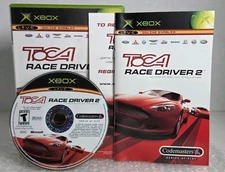 ToCA Race Driver 2 Microsoft Xbox 2004 Complete In Box CIB Tested Codemasters OE