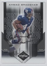 2007 Leaf Limited Rookie 81/291 Ahmad Bradshaw #288 Auto 0a1