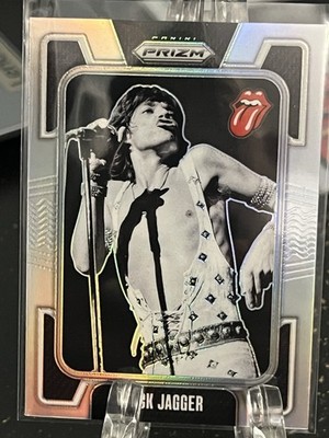 Mick Jagger          2025 Panini Prizm       Rolling Stones         SILVER