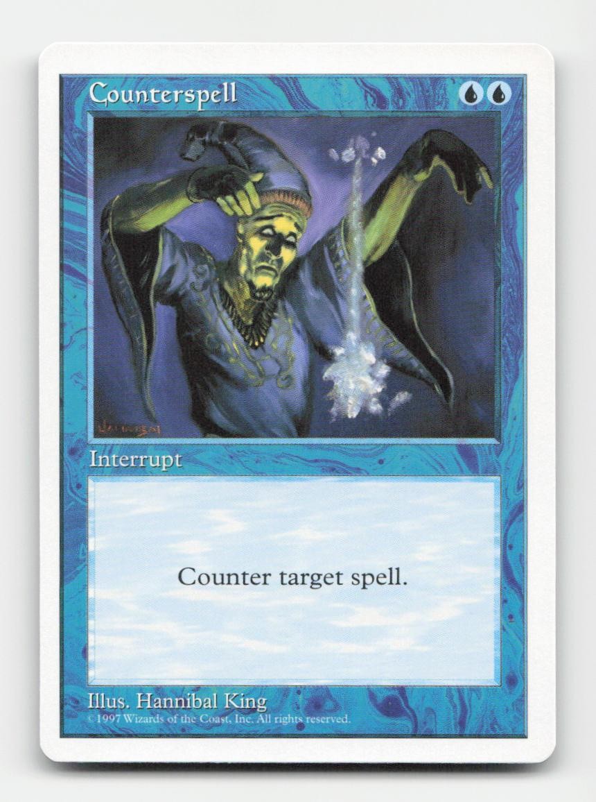 Counterspell Fifth Edition #77 Magic the Gathering Common